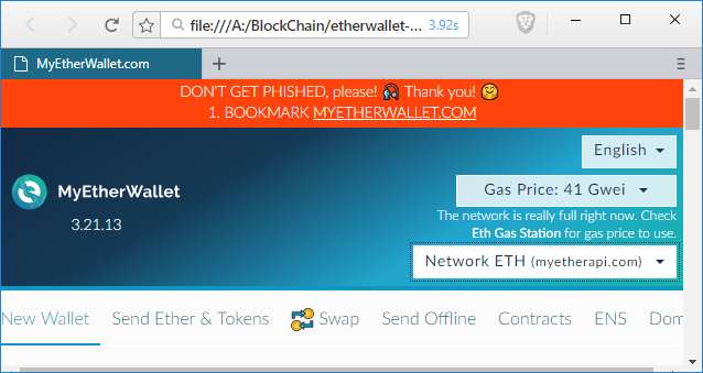 MyEtherWallet_Local