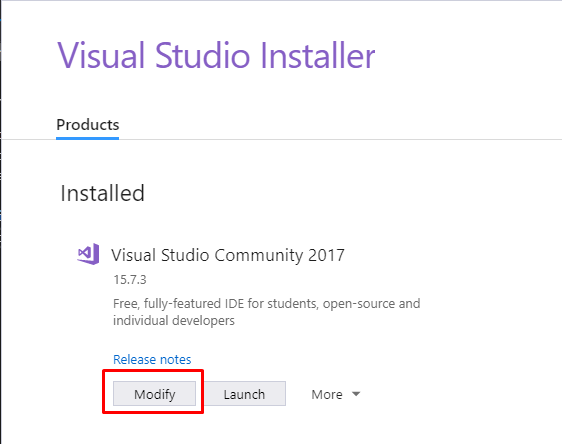 VS-Installer