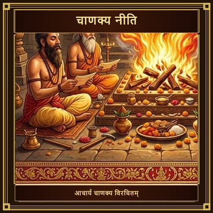 चाणक्य नीति — आचार्य चाणक्य पुस्तक आवरण