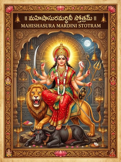 महिषासुरमर्दिनी स्तोत्रम्