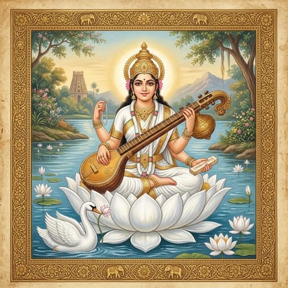 सरस्वती चालीसा